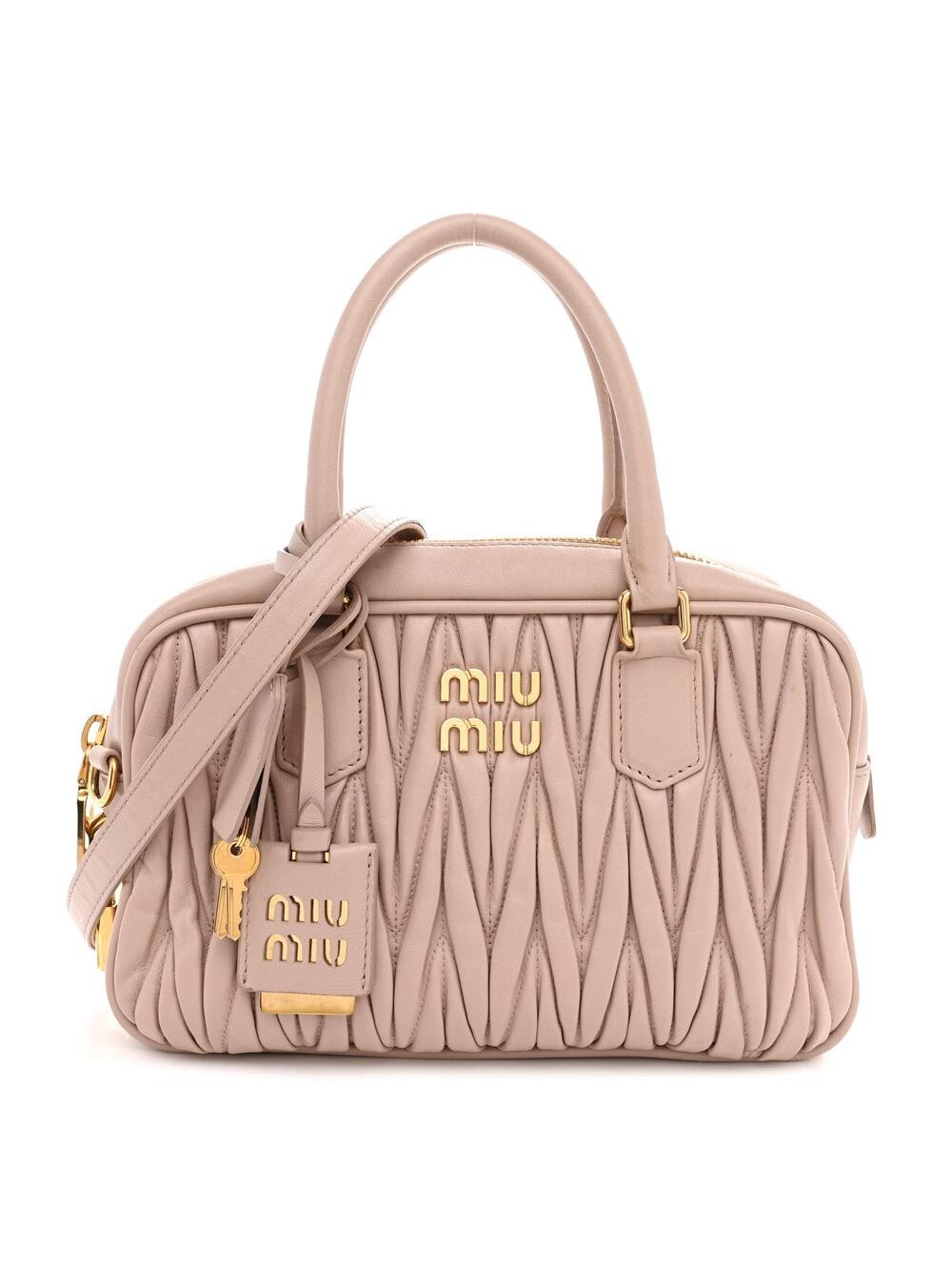 Miu Nappa Matelasse Arcadie Top #321998M16B